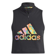 CAMISETA ADIDAS SIN MANGAS ESTAMPADA MUJER NEGRO HT4706 20