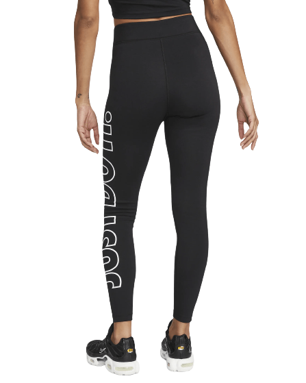 Malla Nike Graphic Negro Mujer