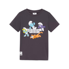 T-SHIRT PUMA LOS PITUFOS UNISEX GRIS 622981 13