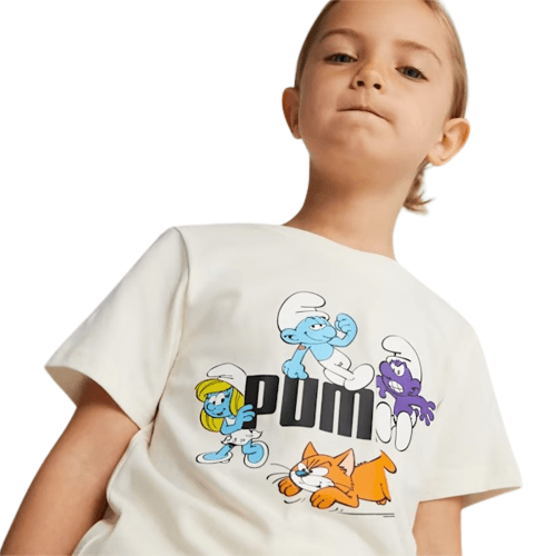 Camiseta PUMA x THE SMURFS para niños