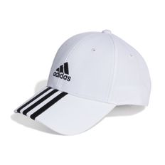 GORRA ADIDAS BÉISBOL 3 FRANJAS HOMBRE BLANCO II3509