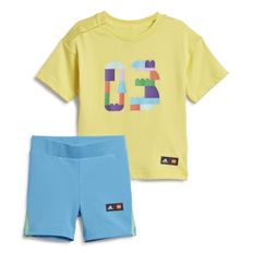 CONJUNTO ADIDAS X CLASSIC LEGO NIÑO AMARILLO IB6185