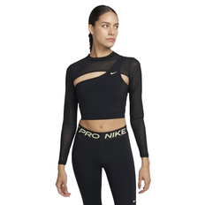CAMISETA NIKE CROP MUJER NEGRO FB5683-010