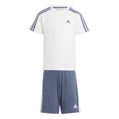 CONJUNTO ADIDAS LK 3S CO T SE NIÑO GRIS IQ4091 |MEGA SALE|