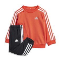 CONJUNTO ADIDAS I 3S JOG BEBE ROJO IQ4115
