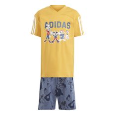 CONJUNTO ADIDAS LK DY MM T SE NIÑO AMARILLO IT8777 |MEGA SALE|