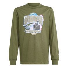T-SHIRT ADIDAS LONGSLEEVE JUVENIL VERDE IR9772 |MEGA SALE|