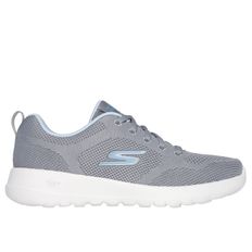 TENIS SKECHERS GO WALK JOY VIOLET MUJER GRIS 124640GYBL