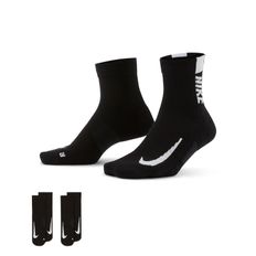 CALCETINES NIKE MULTIPLIER ANKLE HOMBRE NEGRO SX7556-010
