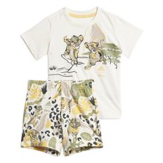 CONJUNTO ADIDAS I DY LK T SET BEBE VERDE IV7361 |MEGA SALE|