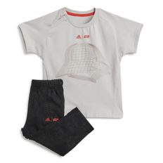 CONJUNTO ADIDAS I SW T SET BEBE GRIS IV9629 |MEGA SALE|