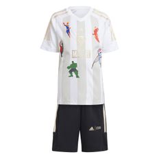 CONJUNTO ADIDAS LK MRVL AV TSET NIÑO BLANCO IW0650