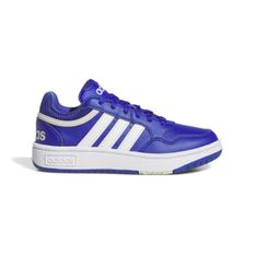 TENIS ADIDAS HOOPS 3.0 NIÑO AZUL IH7891