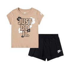 CONJUNTO NIKE FLORAL NIÑA NEGRO 36L814-023 ¡SUMMER SALE!