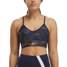TOP REEBOK TRAIN CAMO BRA MUJER AZUL 100035800 |SUMMER SALE|