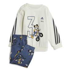 CONJUNTO ADIDAS BRAND COLLABORATION BEBE AZUL IV9649