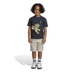 CONJUNTO ADIDAS BRAND COLLABORATION NIÑO NEGRO IV9639