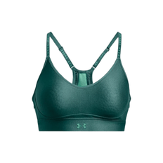 TOP UNDER ARMOUR INFINITY COVERED LOW MUJER VERDE 1363354-722