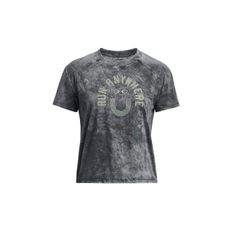 T-SHIRT UNDER ARMOUR RUN EVERYWHERE DAMA NEGRO 1379352-001 ¡SUMMER SALE!