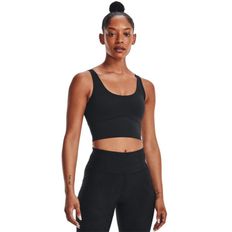 TOP UNDER ARMOUR MERIDIAN FITTED CROP MUJER NEGRO 1373924-001