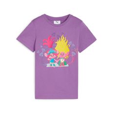 T-SHIRT PUMA TROLLS JUVENIL MORADO 624816 50
