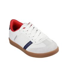 TENIS SKECHERS ZINGER STREET NIÑO BLANCO 405730L-WNVR