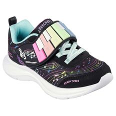 TENIS SKECHERS JUMPSTERS 2.0 NIÑA NEGRO 302219L-BKMT
