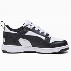 TENIS PUMA REBOUND V6 LOW NIÑO NEGRO 393834 01