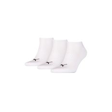 CALCETINES PUMA CORTO 3P UNISEX BLANCO 907942 02