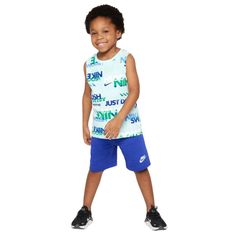 CONJUNTO NIKE NSW AOP TANK NIÑO AZUL 86M044-U89 |MEGA SALE|