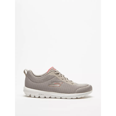 TENIS SKECHERS GO WALK TRAVEL MUJER GRIS 124985TPCL