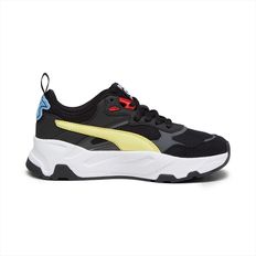 TENIS PUMA TRINITY SPONGEBOB JUVENIL NEGRO 393899 01
