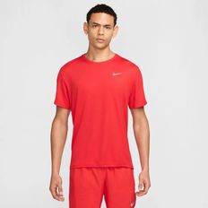 T-SHIRT NIKE DRI FIT MILER HOMBRE ROJO DV9315-657