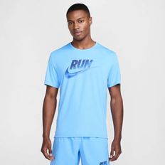 CAMISETA NIKE DRI FIT MILER ENERGY HOMBRE AZUL HJ3564-412
