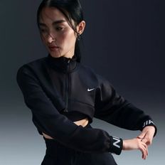 CHUMPA NIKE FLEECE MUJER NEGRO FV8097-010