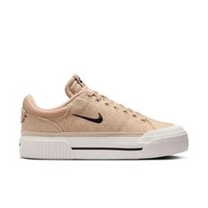 TENIS NIKE COURT LEGACY LIFT MUJER BEIGE FZ2606-200