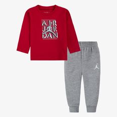 CONJUNTO NIKE JORDAN BEBE NEGRO 65C640-GEH