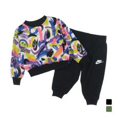 CONJUNTO NIKE NSW NIÑO NEGRO 76M284-023