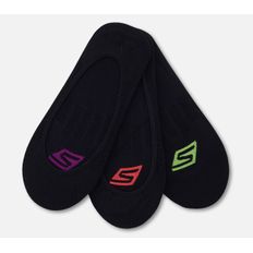 CALCETAS SKECHERS 3PK SUPERLOW MUJER NEGRO S101584BLK |MEGA SALE|