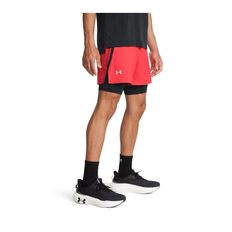 SHORT UNDER ARMOUR LAUNCH HOMBRE ROJO 1382640-713