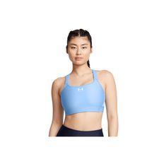 TOP UNDER ARMOUR HEAT GEAR MUJER CELESTE 1379195-465