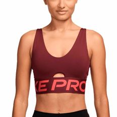 TOP NIKE PRO INDY PLUNGE MUJER ROJO HF7324-619