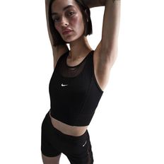 CAMISETA NIKE DRI FIT CROP MUJER NEGRO HJ1192-010