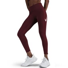 LICRAS NIKE DRI FIT MUJER ROJO HV8555-619
