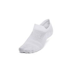 CALCETINES UNDER ARMOUR INVISIBLE HOMBRE BLANCO 1386240-100