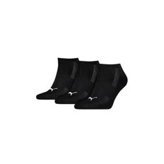 CALCETINES PUMA CORTO 3P UNISEX NEGRO 907942 01