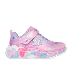 TENIS SKECHERS ETERNAL HEART LIGHTS BEBE ROSADO 302696N-LPMT