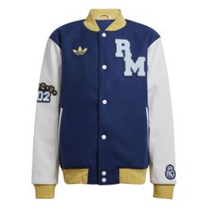 CHUMPA ADIDAS REAL MADRID HOMBRE AZUL JF2589