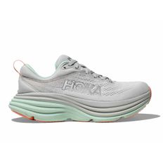 CALZADO HOKA BONDI 8 MUJER GRIS 1127952-SQB