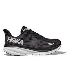 TENIS HOKA CLIFTON 9 HOMBRE NEGRO 1127895-BWHT